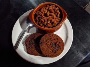 Boston baked beans, with a side of brown bread, have been a signature Massachusetts dish for four hundred years.