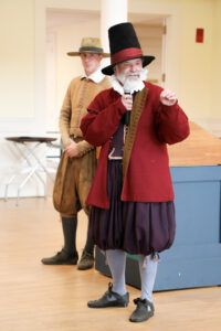 Richard Pickering, deputy executive director of Plimoth Patuxet Museums, currently plays elder William Brewster, the ruling elder of the congregation.Photo/Courtesy of Plimoth Patuxet Museum