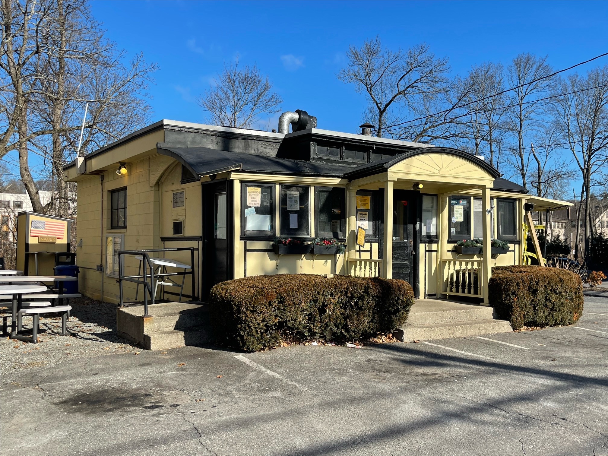 Casey’s Diner has operated in downtown Natick for over 100 years.Photo/Michael Perna Jr. 