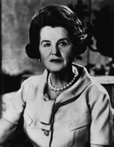 Rose Kennedy, matriarch of the Kennedy family political dynasty, is one of the women featured on the Women’s Heritage Trail in Boston.