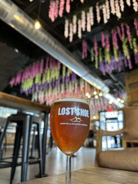 Lost Shoe Brewing and Roasting Company in Marlborough is both a beer taproom and café featuring its own coffee.