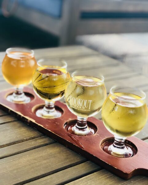 Lookout Farm Brewing & Cider Company in South Natick offers a variety of its own beers and hard ciders at one of the oldest continuously operated farms in the United States.