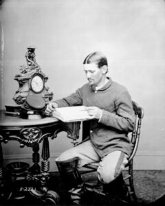 John Wilkes Booth was killed by Union soldier Thomas “Boston” Corbett, a Boston resident known for his religious beliefs and eccentric behavior.