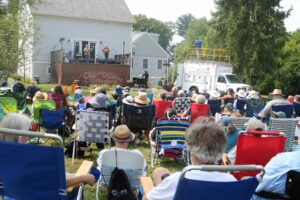 Hundreds turned out for a reunion/revival of the Old Vienna Kaffeehaus on Saturday, Aug. 17, at a private residence in Hopkinton.