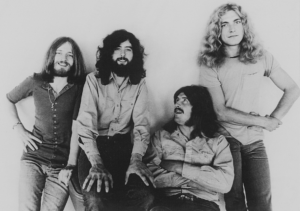 British hard rock band Led Zeppelin was banned from Boston in 1975 after ticket seekers started a riot and caused extensive damage at Boston Garden. Photo/Wikimedia Commons