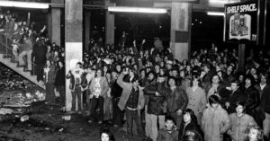 Thousands of disappointed Led Zeppelin fans allowed into the lobby of the Boston Garden to wait for ticket sales to begin in January of 1975 rampaged after the concert sold out immediately, causing an estimated $50,000 to $70,000 worth of damage and the show to be canceled.