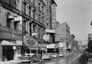 Jack’s Joke Shop’s first location was on Hanover Street in Boston’s North End.