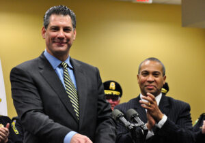 Middlesex County Sheriff Peter J. Koutoujian was appointed by Governor Deval Patrick in 2011 and has won re-election since then.