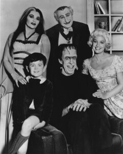 Actor Fred Gwynne, front row, center, the lovable father on the 1960s TV series “The Munsters,” got his start in acting while a student at Harvard University in Cambridge.Photo/Wikimedia Commons 