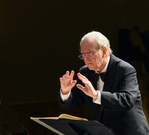 Max Hobart spent 27 years as a performer and conductor with the Boston Symphony Orchestra.Photo/courtesy of the Metrowest Symphony Orchestra 