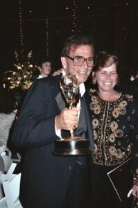 Somerville native and actor Alex Rocco at the 1990 Emmy Awards.Photo/Wikimedia Commons/Alan Light 