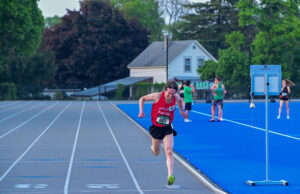 Track and field athlete Jon Berit of Waltham has competed in close to 200 800-meter events in his over 50 years of competition.